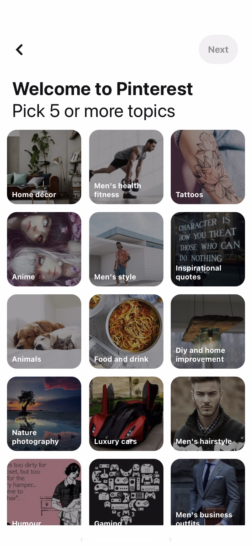 Pinterest screenshot 9