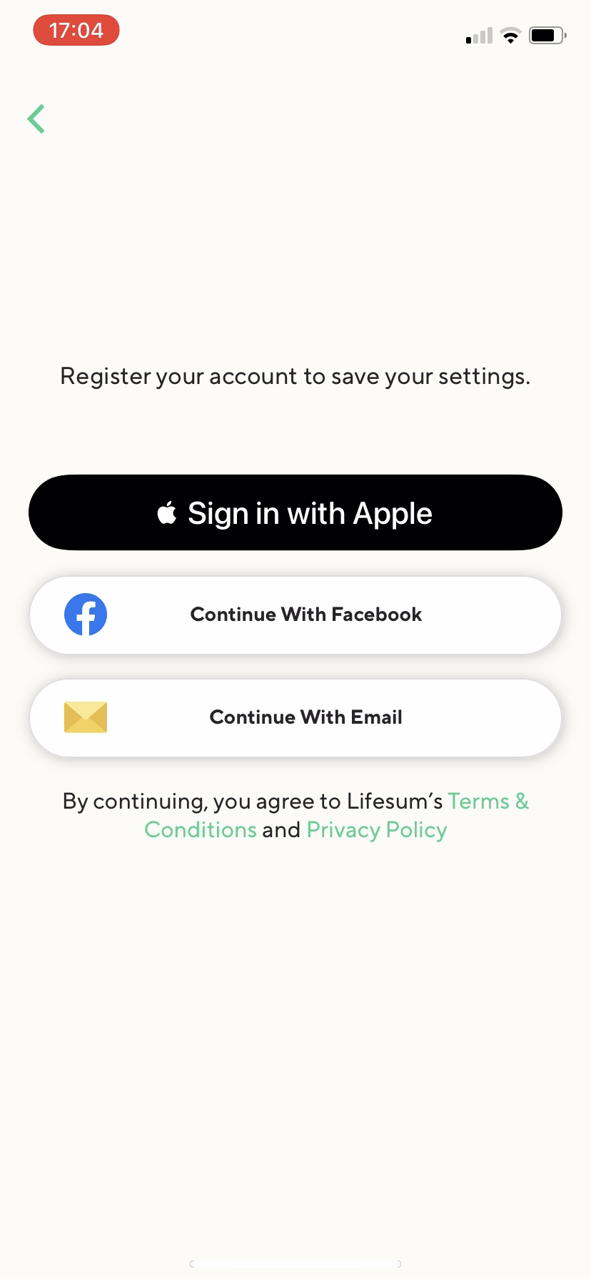 Lifesum screenshot 13