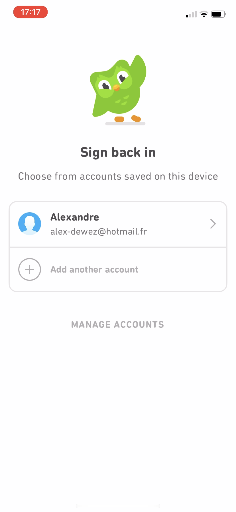 Duolingo screenshot 2