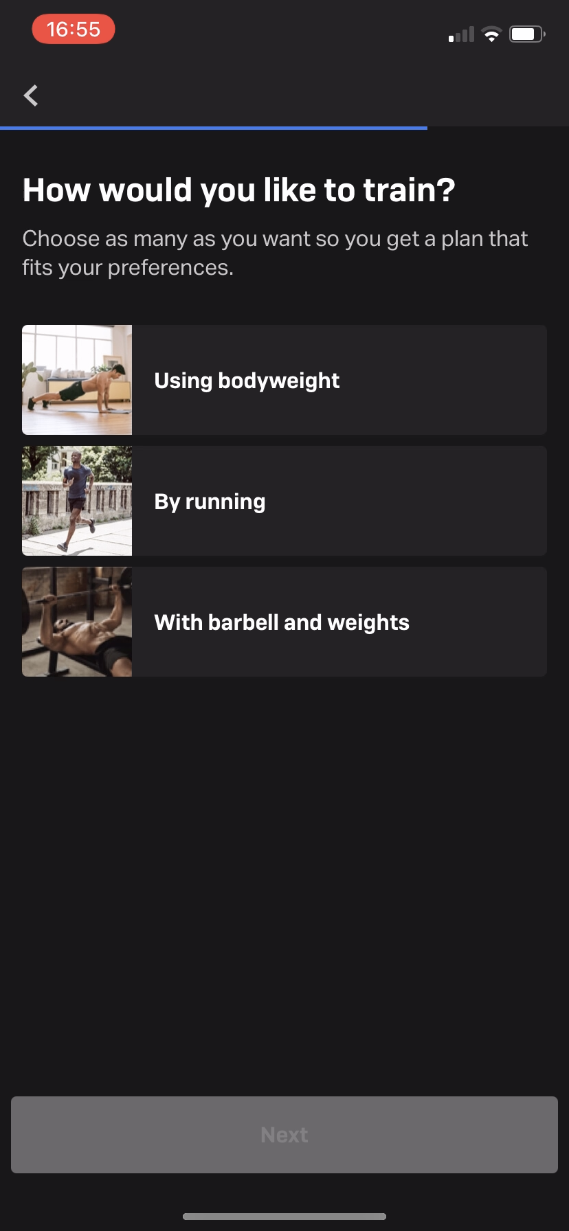 Freeletics screenshot 10