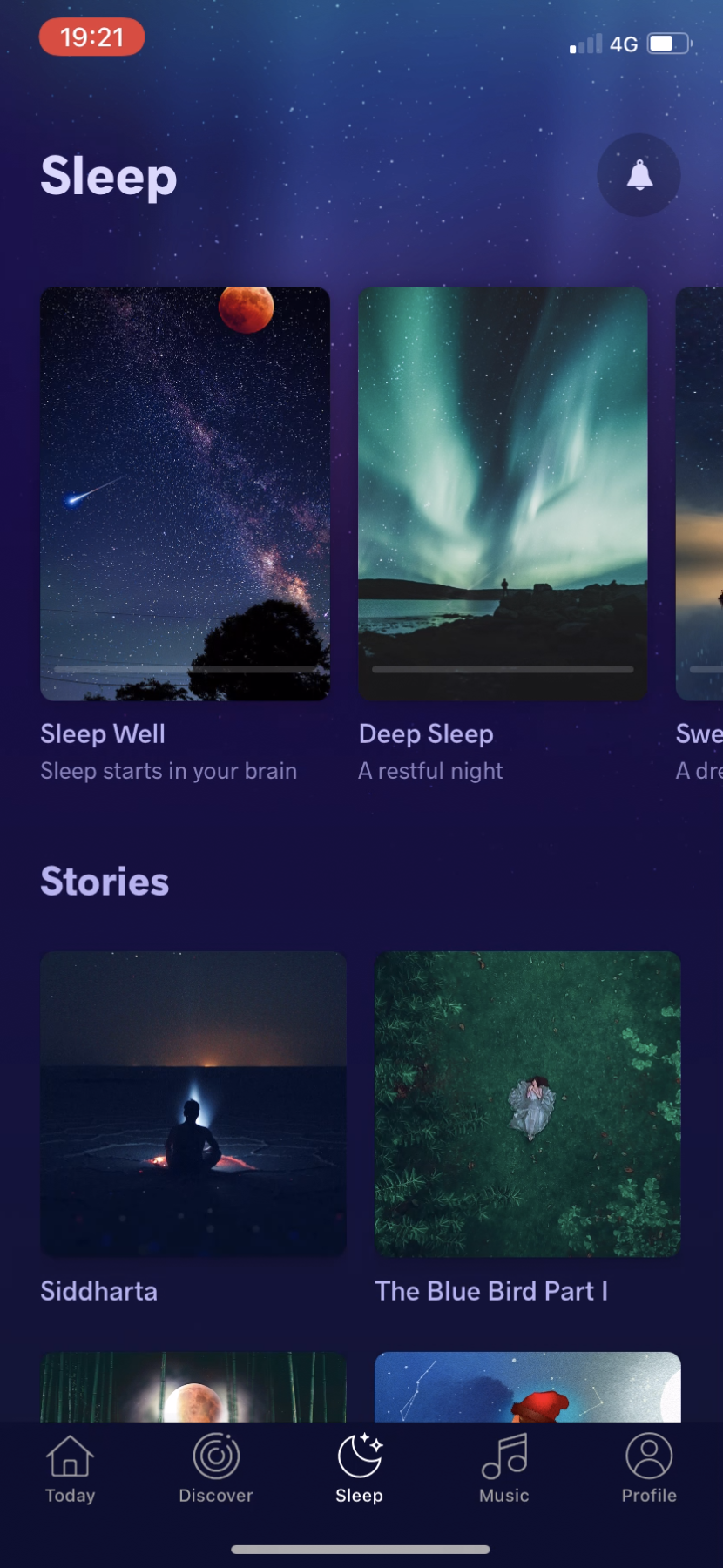 Meditopia - Navigation - Screen 3