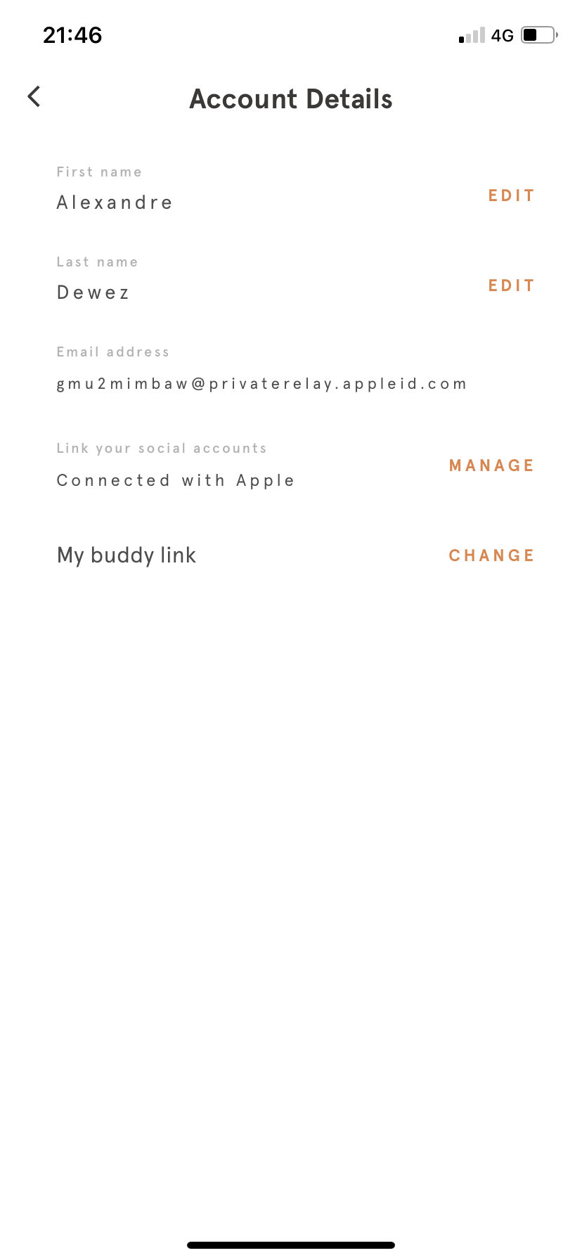 Headspace - Settings