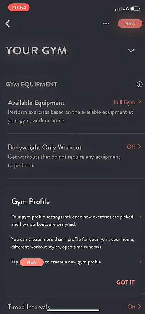 Fitbod screenshot 20