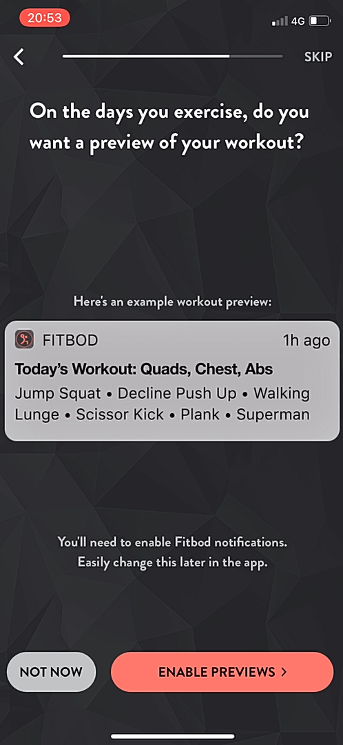 Fitbod screenshot 10
