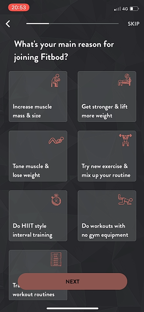 Fitbod screenshot 4