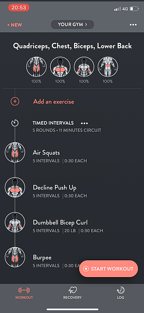 Fitbod screenshot 16