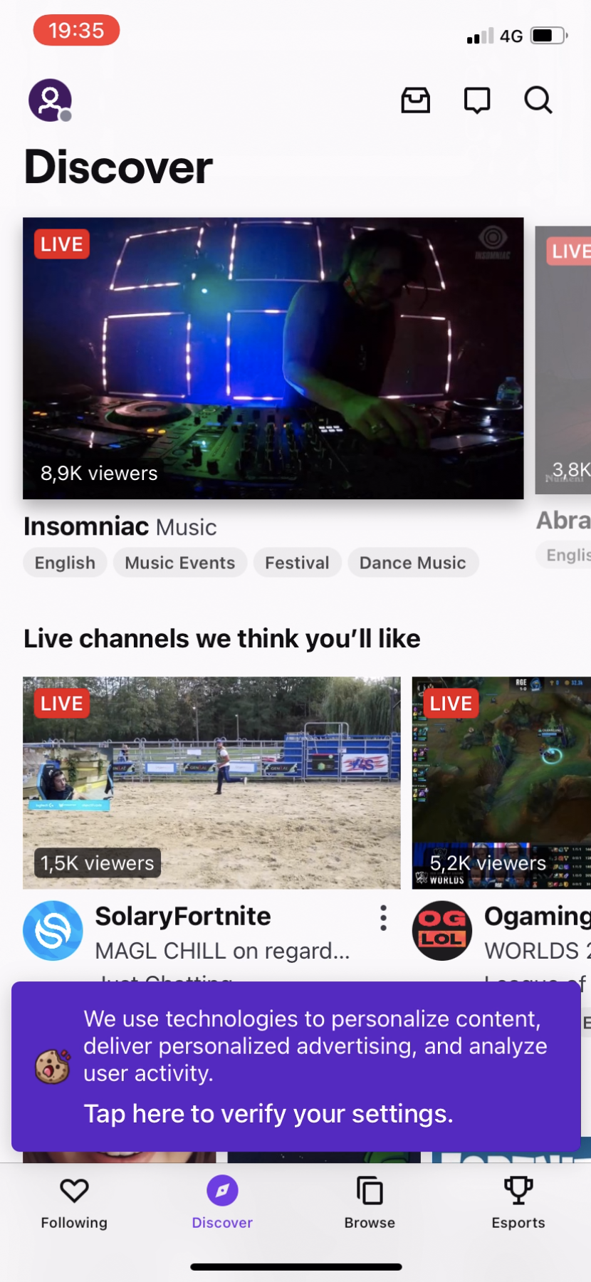 Twitch screenshot 10