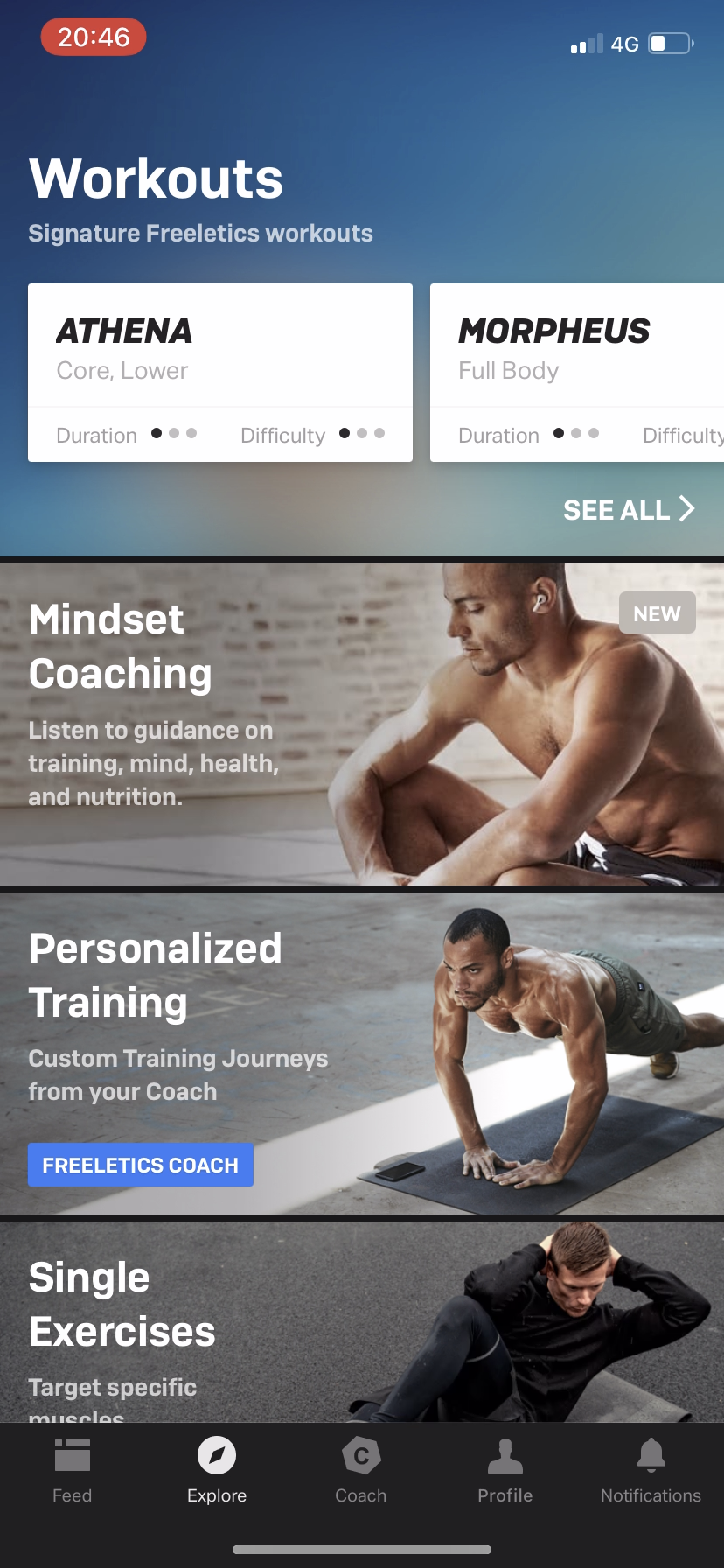 Freeletics screenshot 21