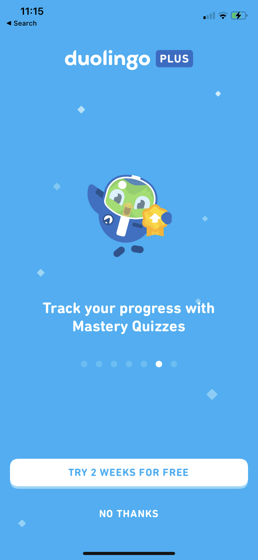 Duolingo - Upgrading - Screen 6