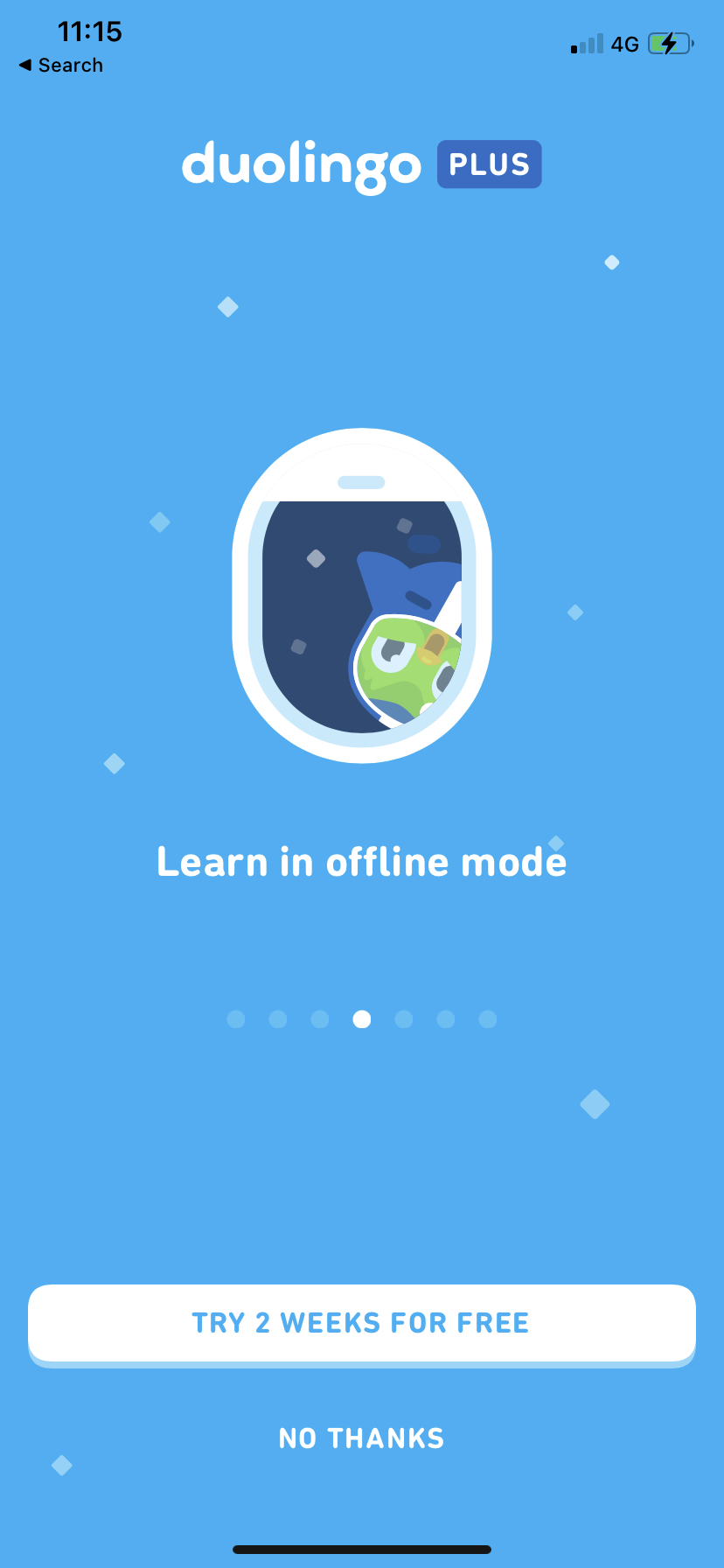 Duolingo - Upgrading - Screen 4