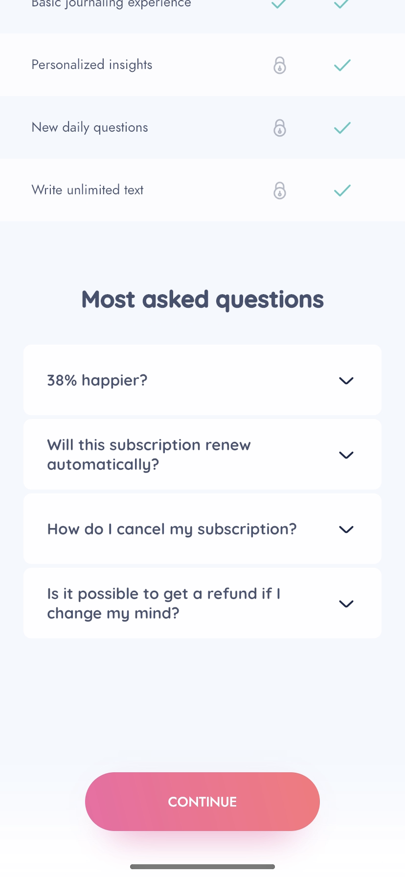 Reflectly screenshot 4