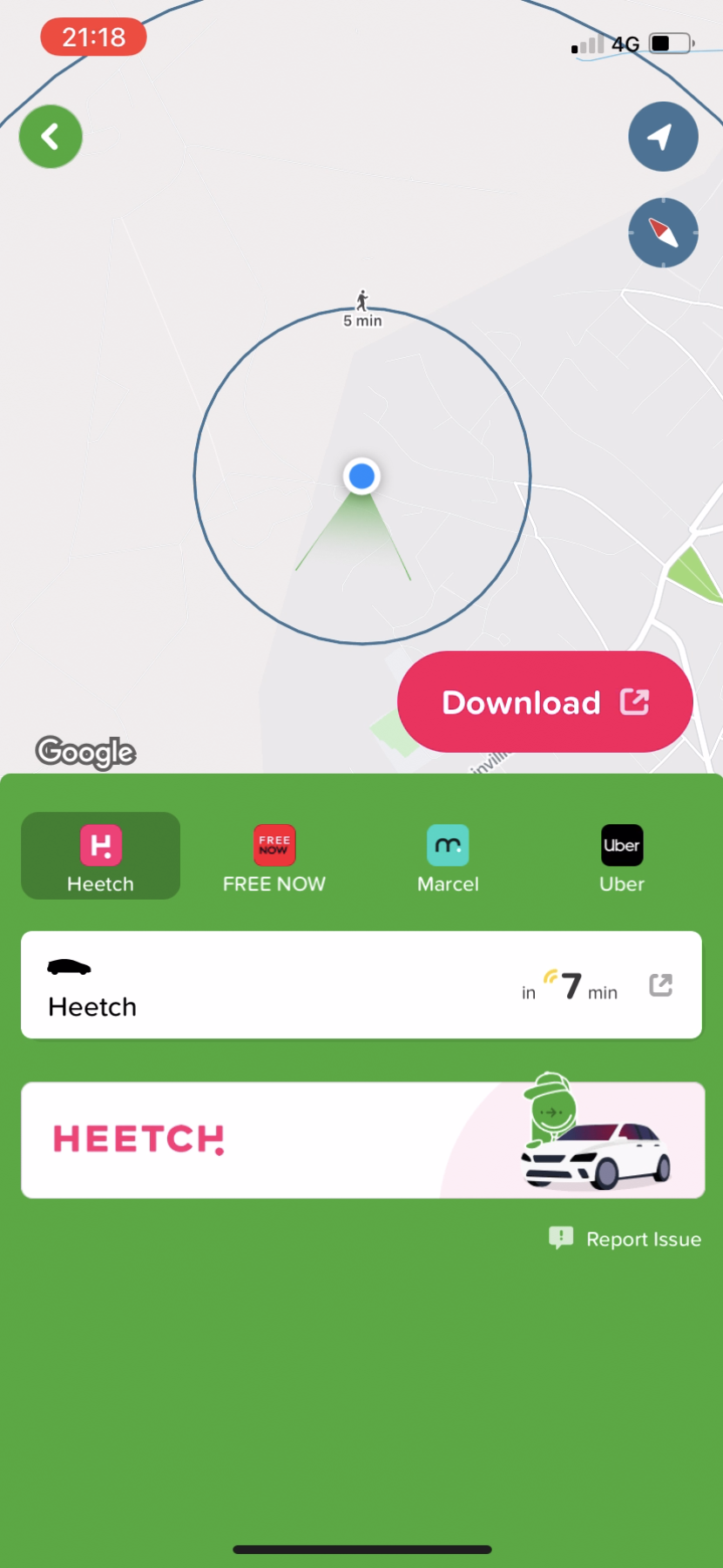 Citymapper - Third-party integration