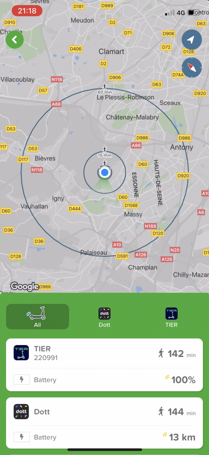 Citymapper - Third-party integration - Screen 7