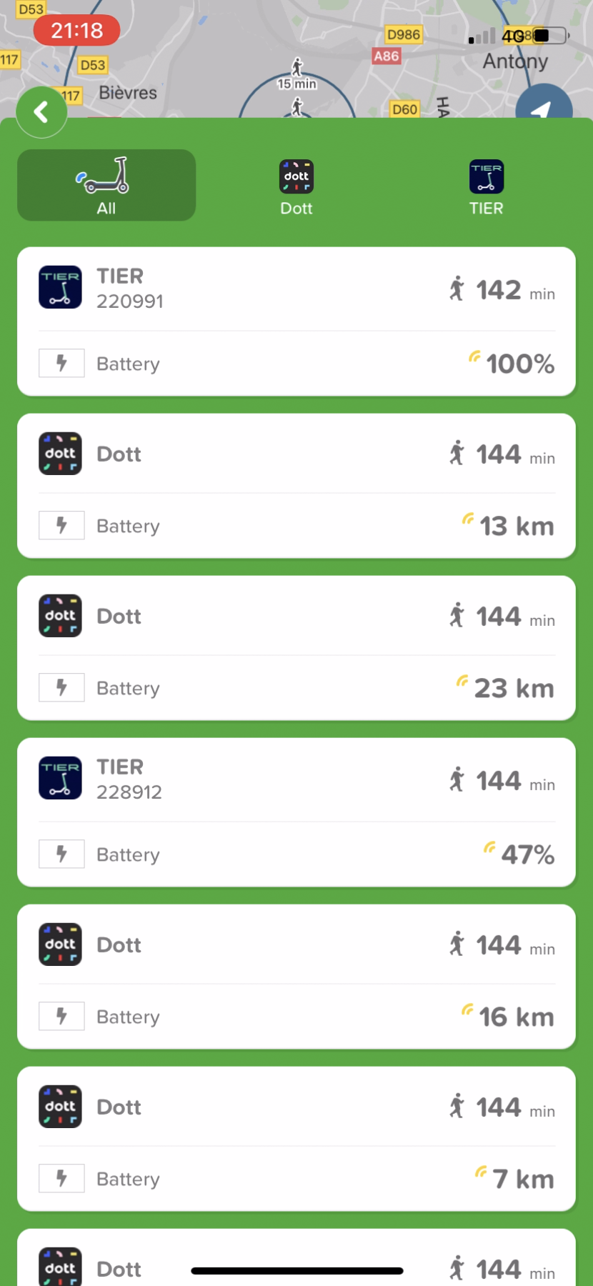 Citymapper - Third-party integration - Screen 8