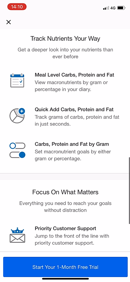MyFitnessPal screenshot 17