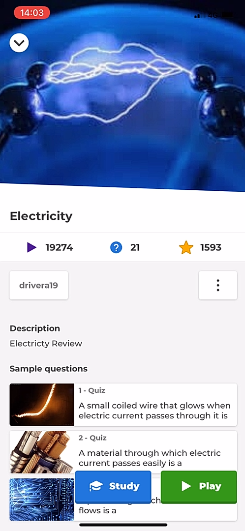 Kahoot screenshot 19