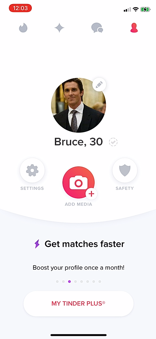 Tinder - Upgrading - Screen 5