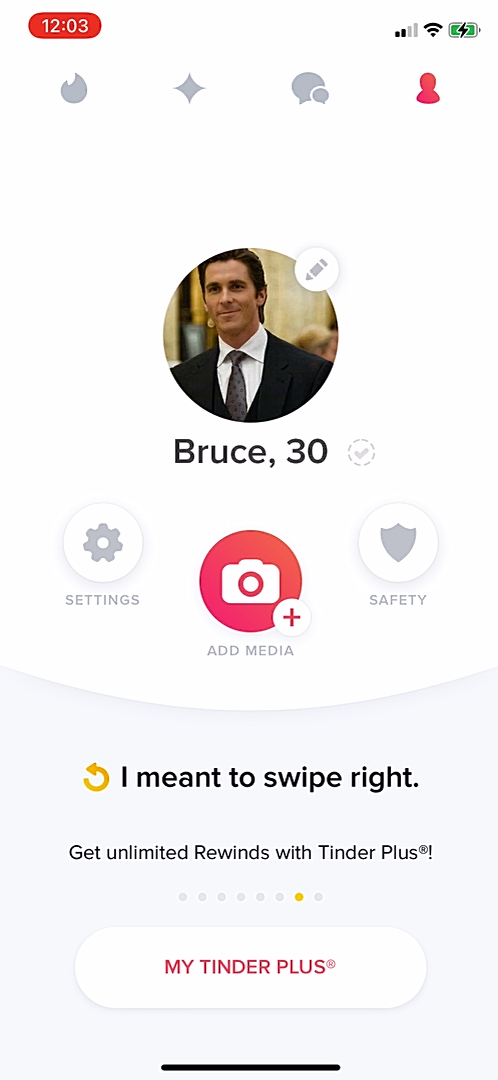 Tinder - Upgrading - Screen 10