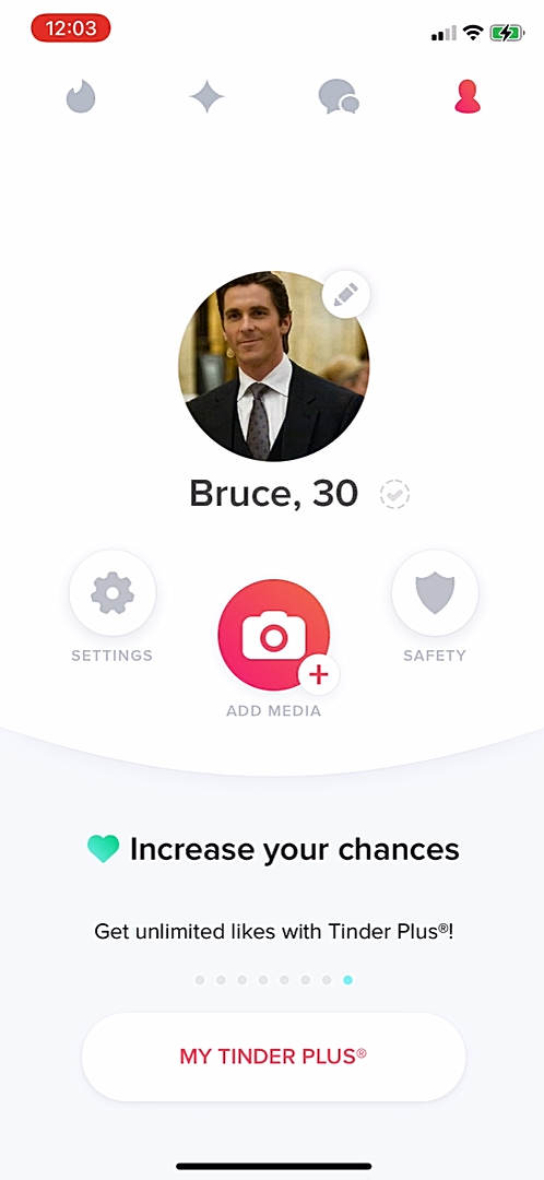 Tinder - Upgrading - Screen 11