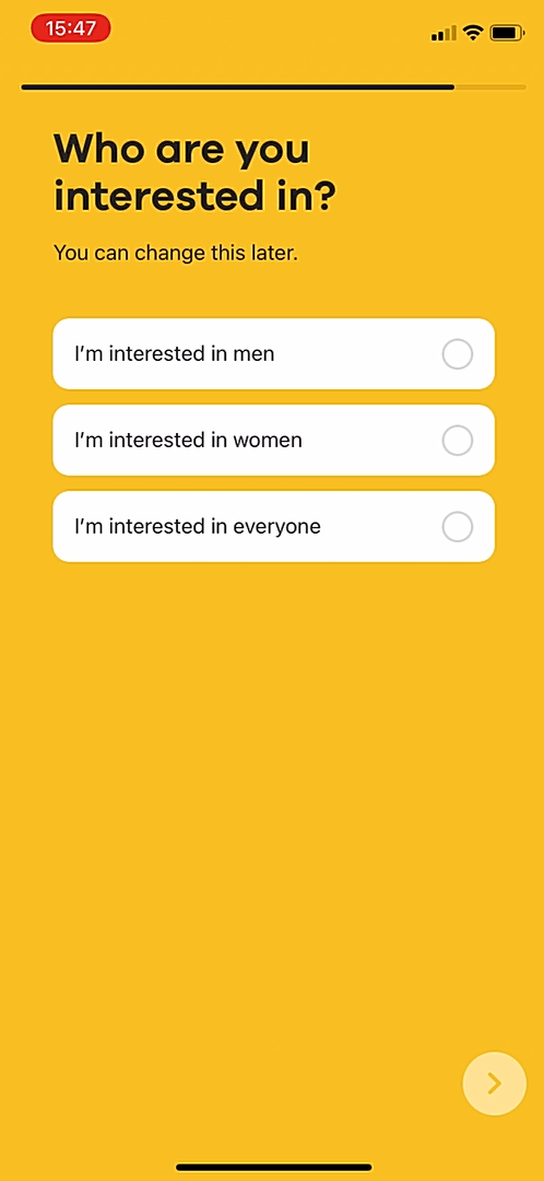 Bumble screenshot 12