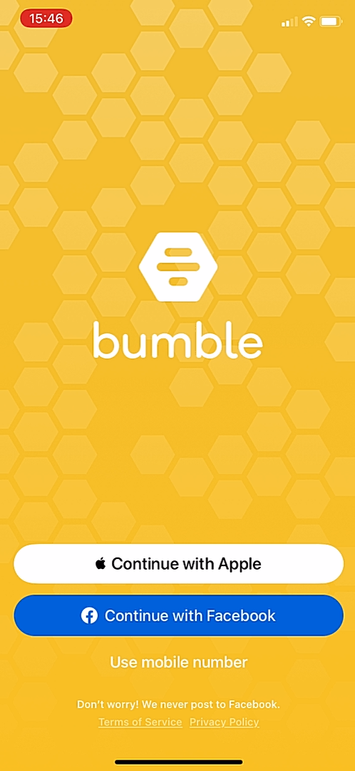 Bumble - Onboarding