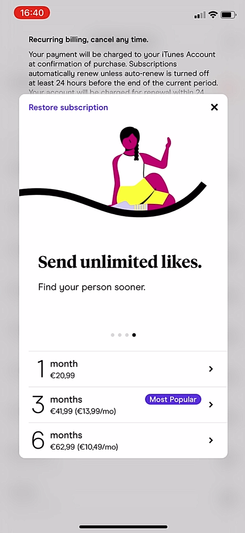 Hinge - Upgrading - Screen 5