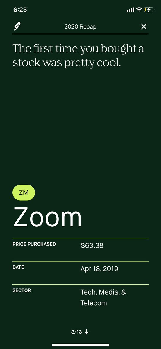 Robinhood screenshot 2