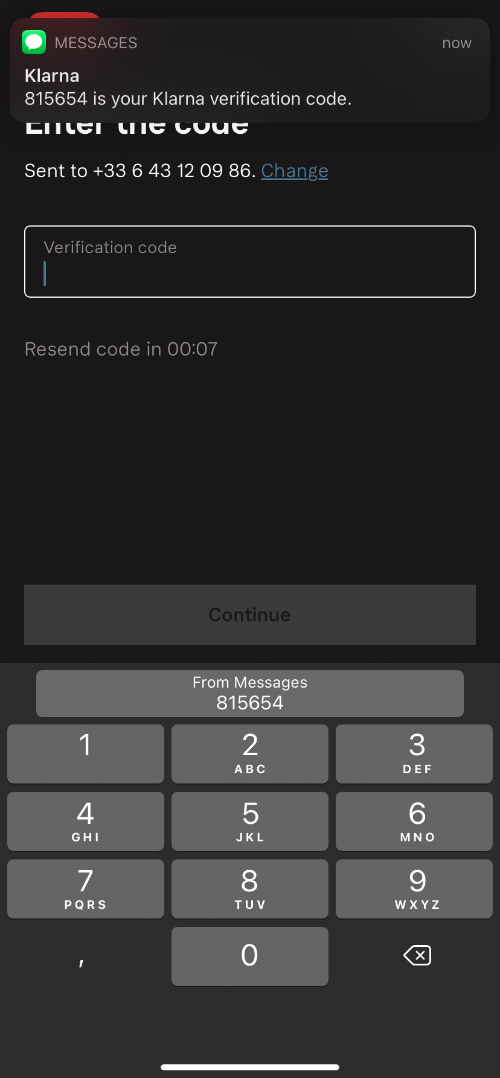 Klarna screenshot 12