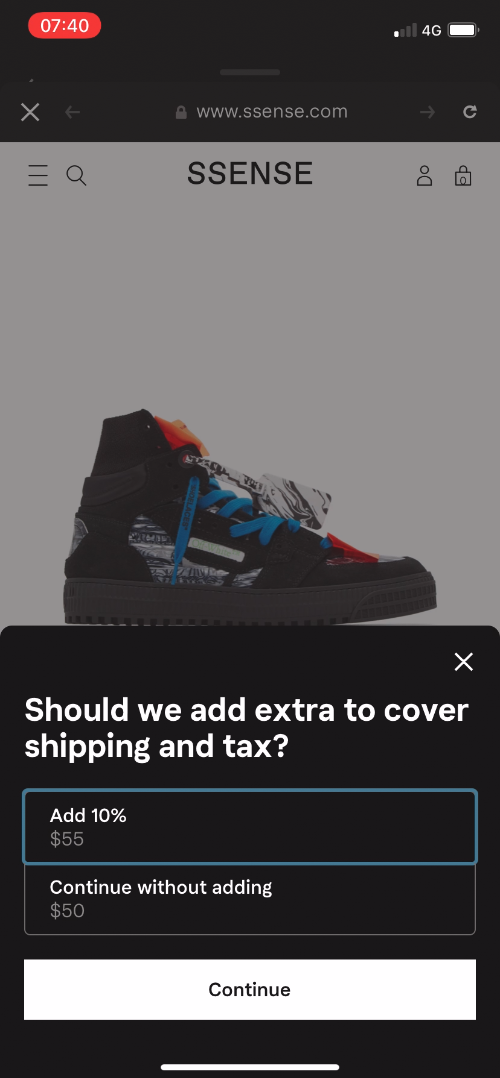 Klarna - Tutorial - Screen 5