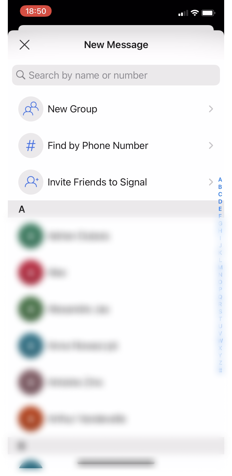 Signal screenshot 12