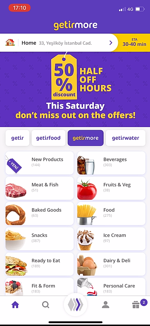 Getir screenshot 12