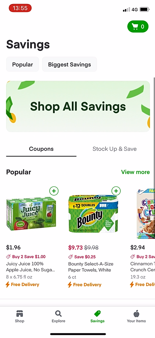 Instacart screenshot 12