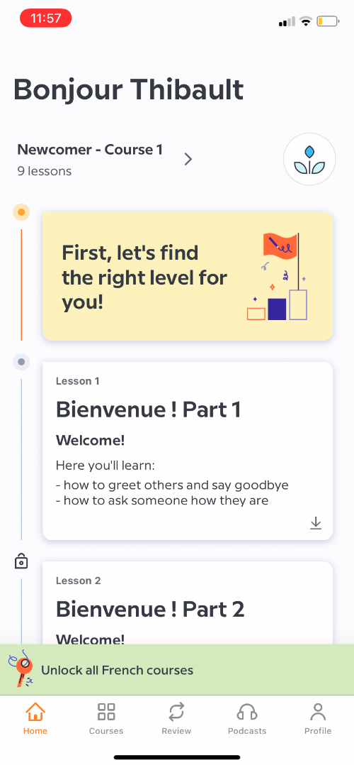 Babbel screenshot 19
