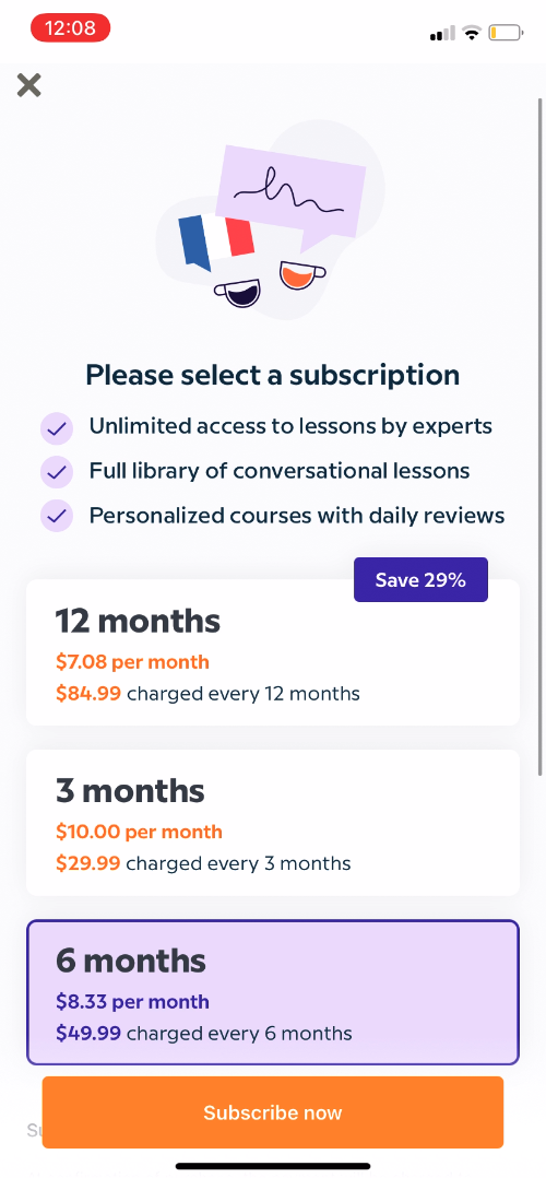 Babbel screenshot 22