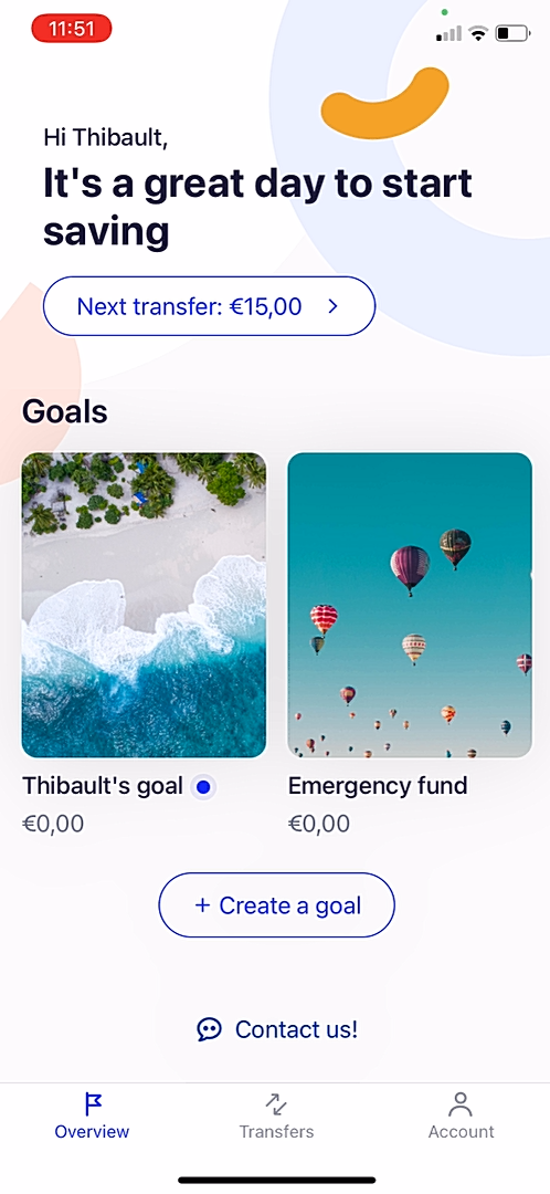 Moka - Setting up a goal