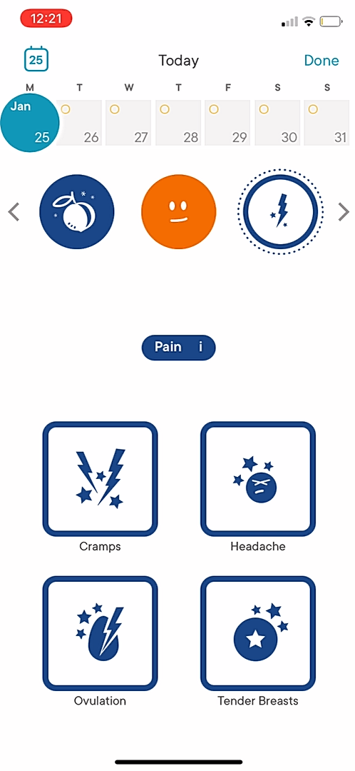 Clue - Completing a diary - Screen 7
