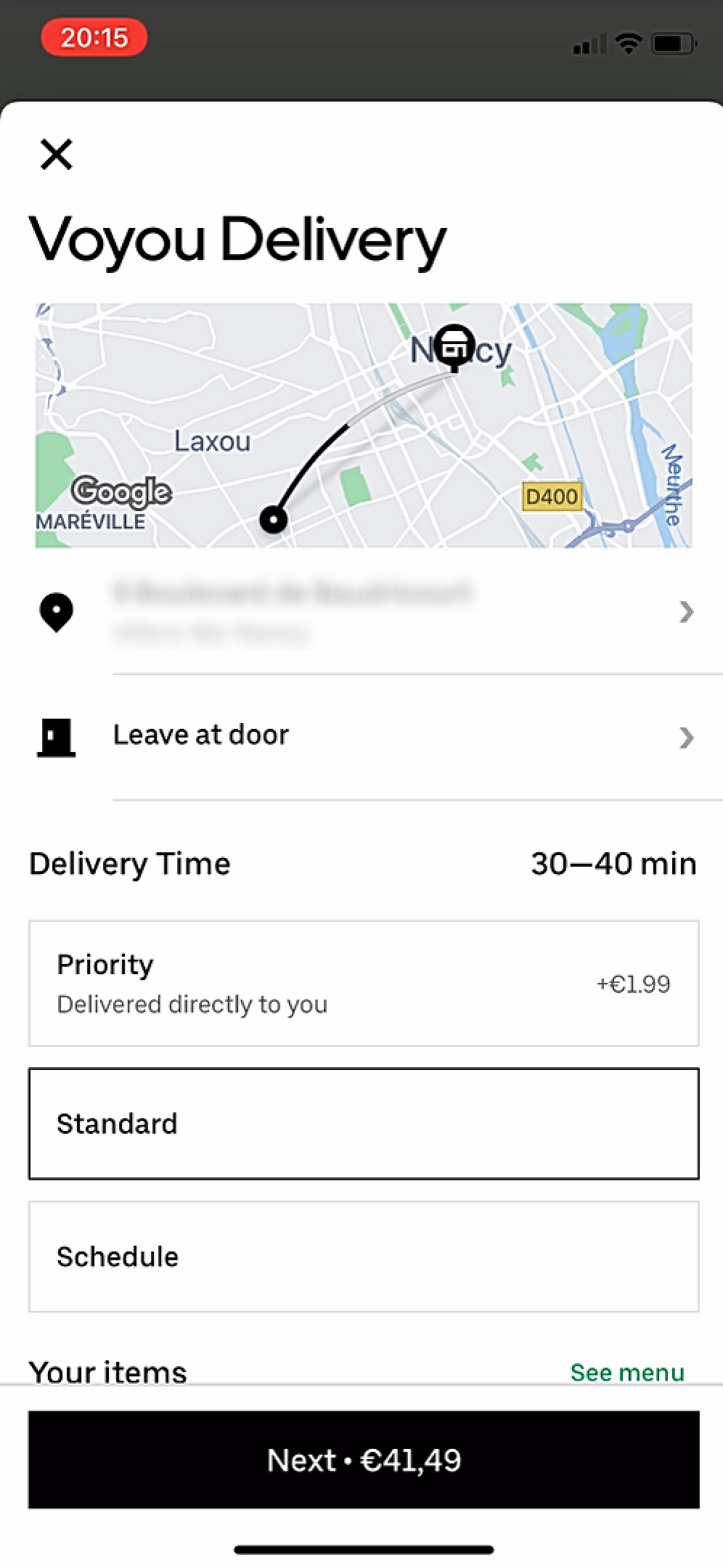 Uber Eats screenshot 17