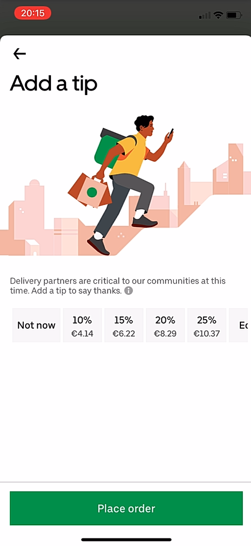 Uber Eats screenshot 24