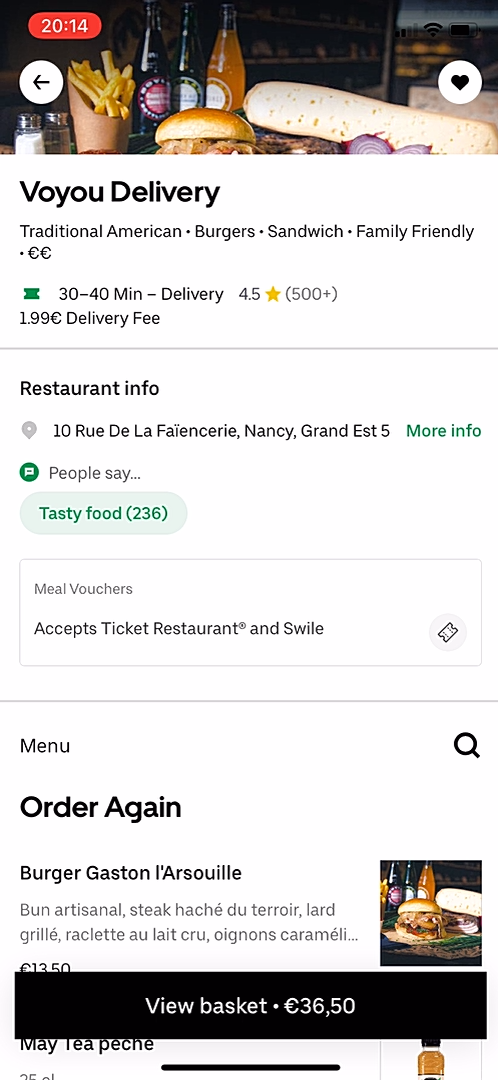 Uber Eats screenshot 15