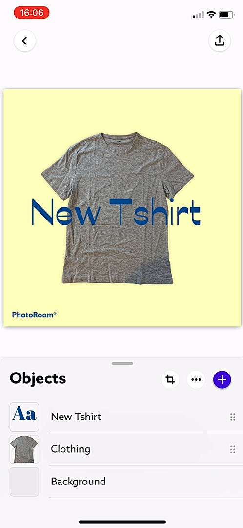 Photoroom - Creating content - Screen 15
