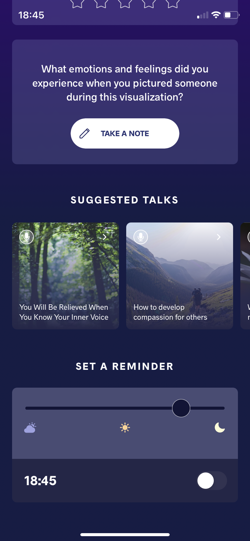 Meditopia - Doing a session - Screen 8