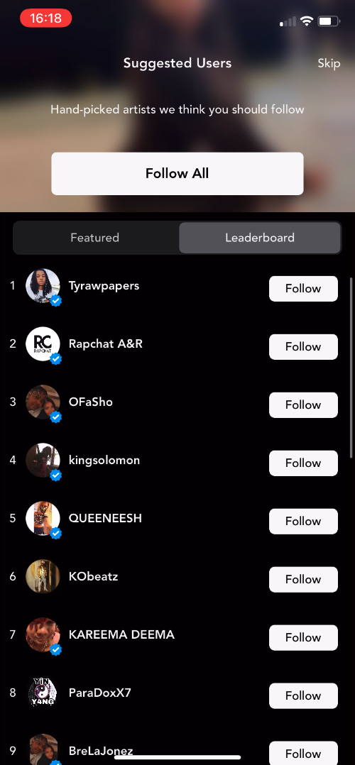 Rapchat screenshot 15