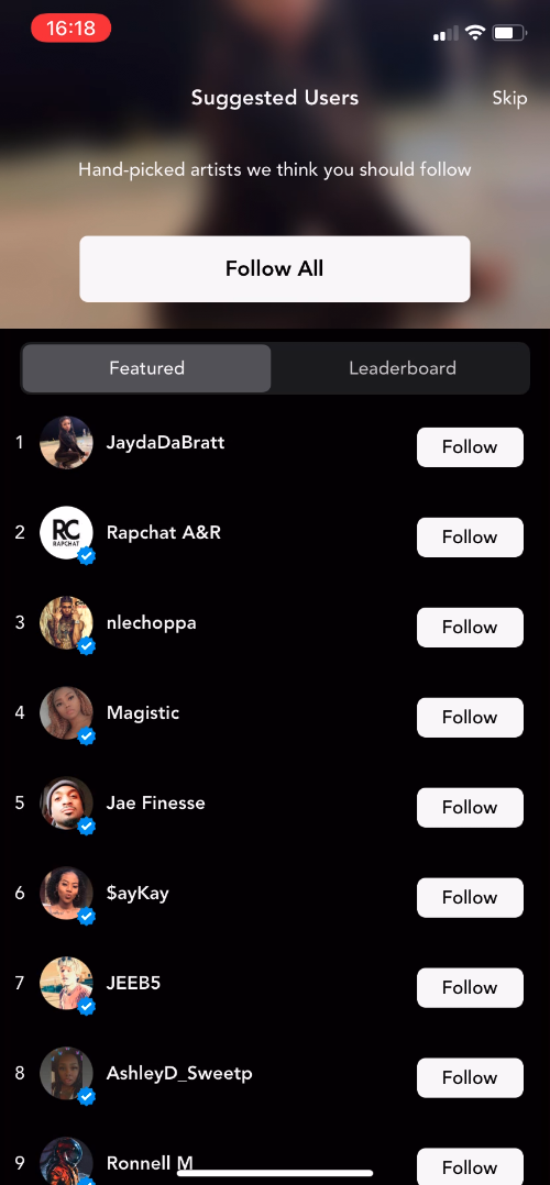 Rapchat screenshot 14