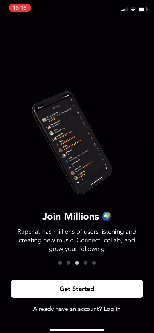 Rapchat screenshot 4