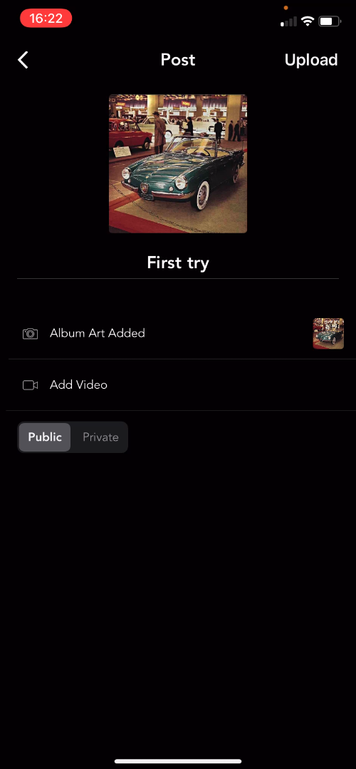 Rapchat - Creating content - Screen 11