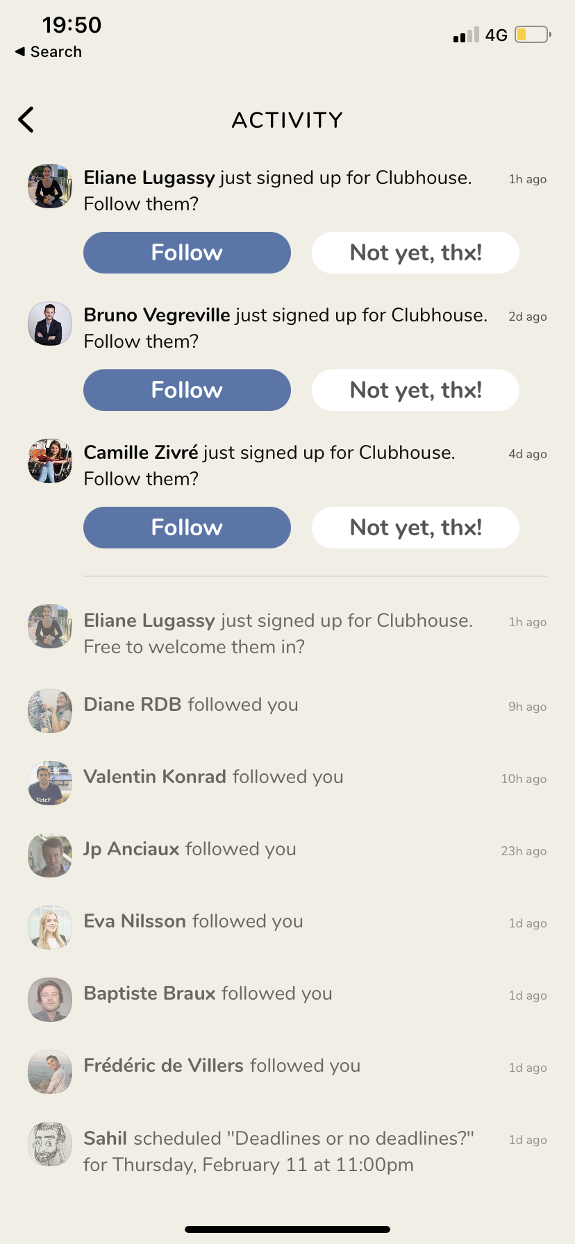 Clubhouse screenshot 23