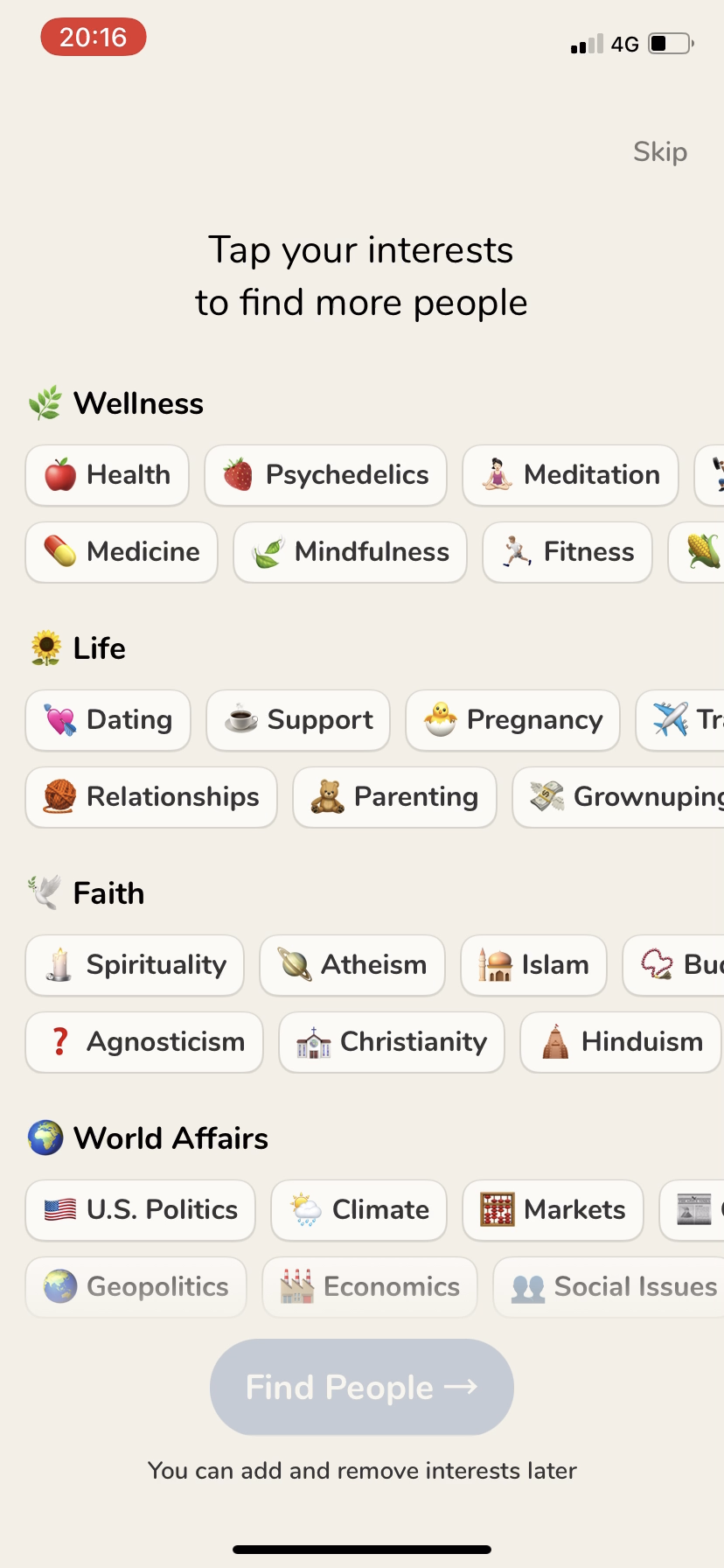 Clubhouse screenshot 9