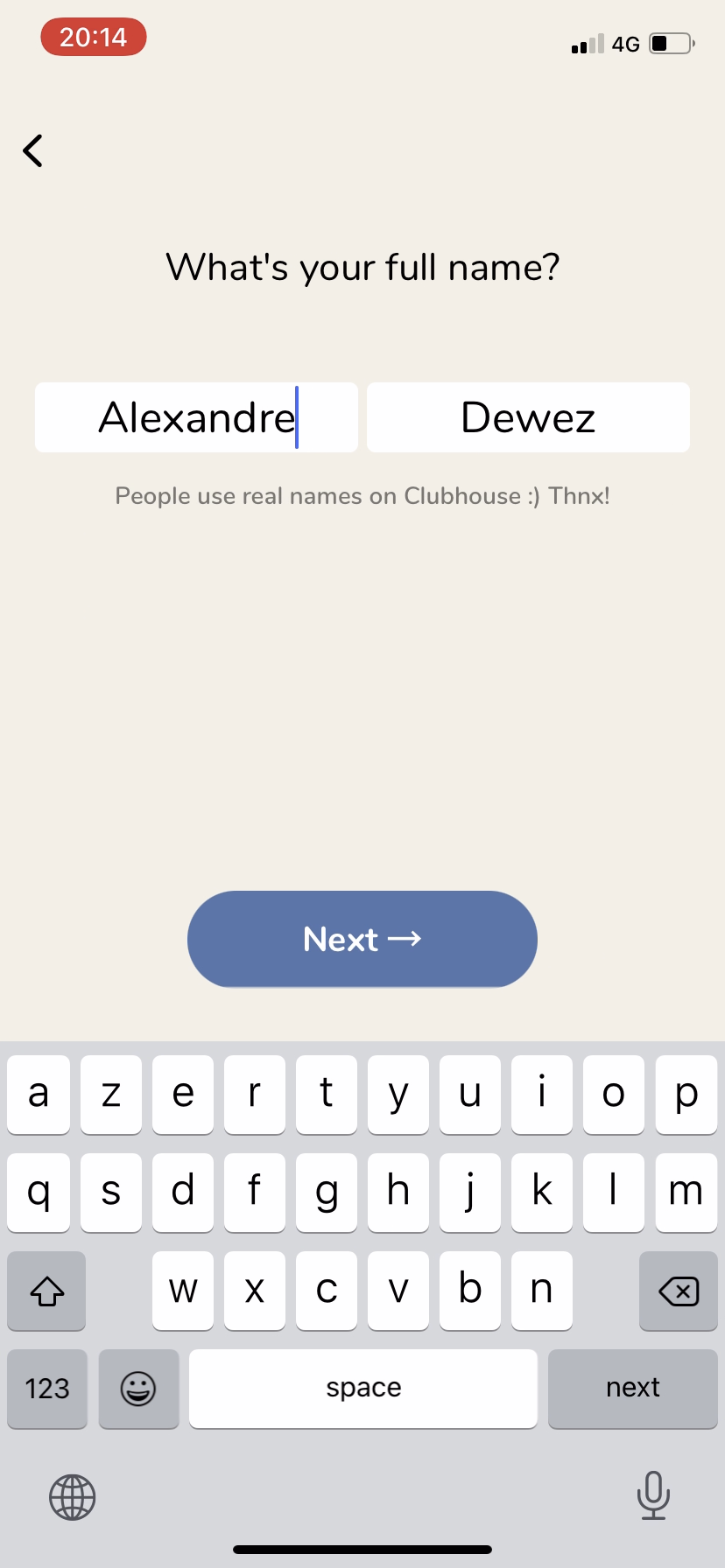 Clubhouse screenshot 3