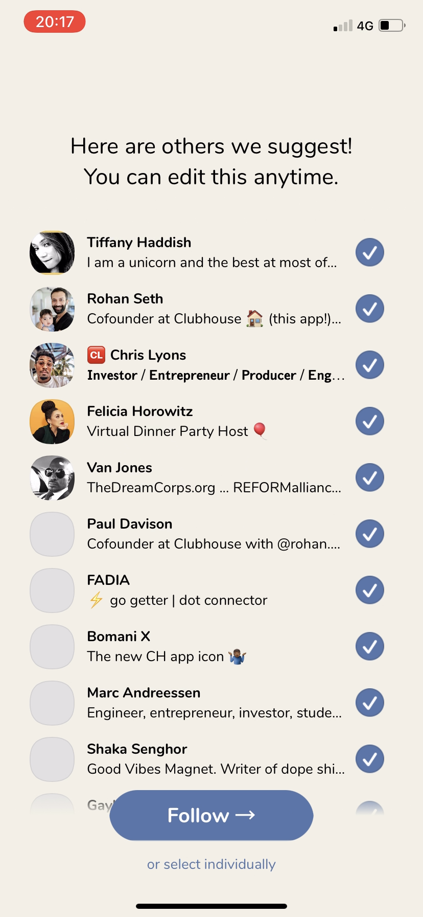 Clubhouse screenshot 10