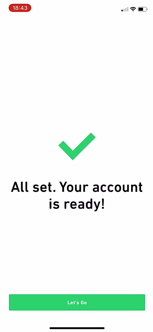 Trade Republic - Onboarding - Screen 41